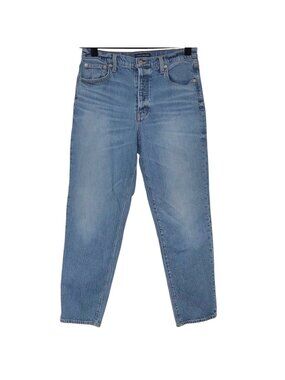 Lucky Brand High Rise Mom Jean Drew Denim Size 6/28